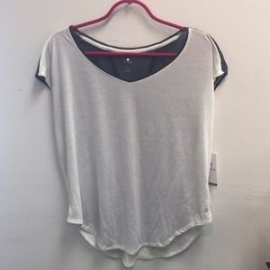 White work out shirt